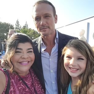 Tim McGraw came by to say hi too. #Tomorrowland #disneyland…