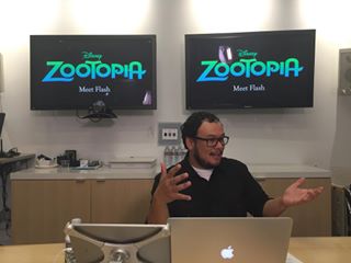 Talking to the voice of Flash Raymond Persi from Zootopiahellip