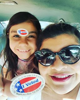 Took my girl with me to see me vote inhellip